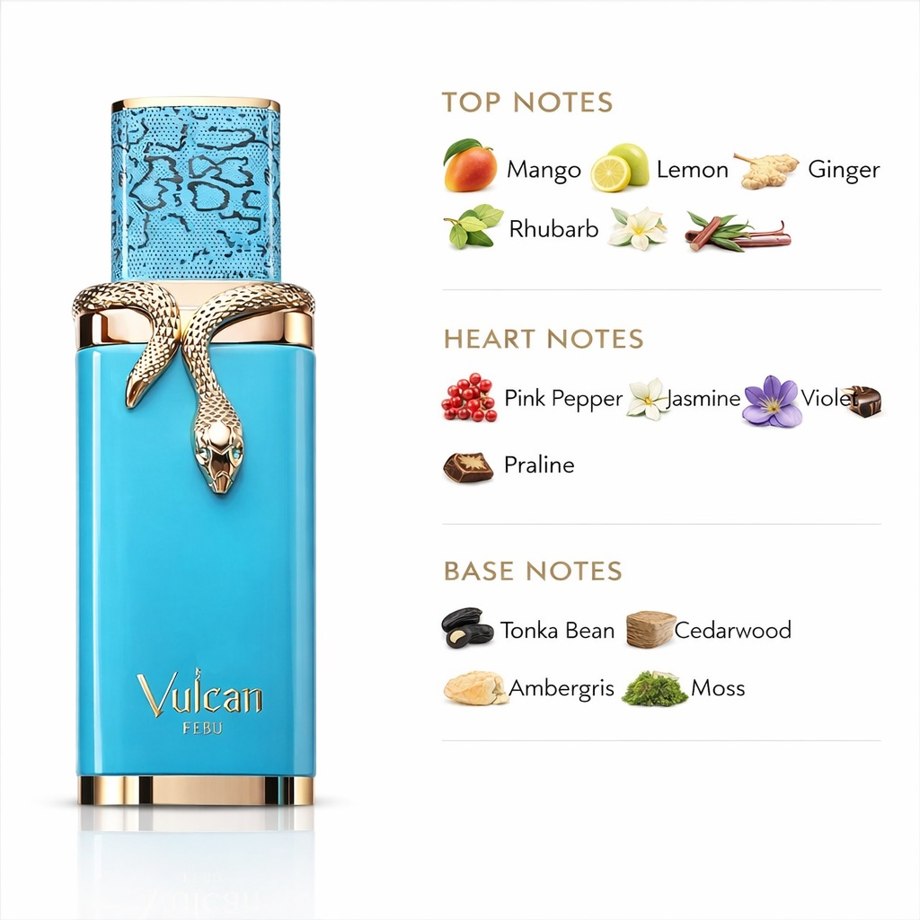 French Avenue Vulcan Feu EDP 100ML – Tropical Fruity Perfume