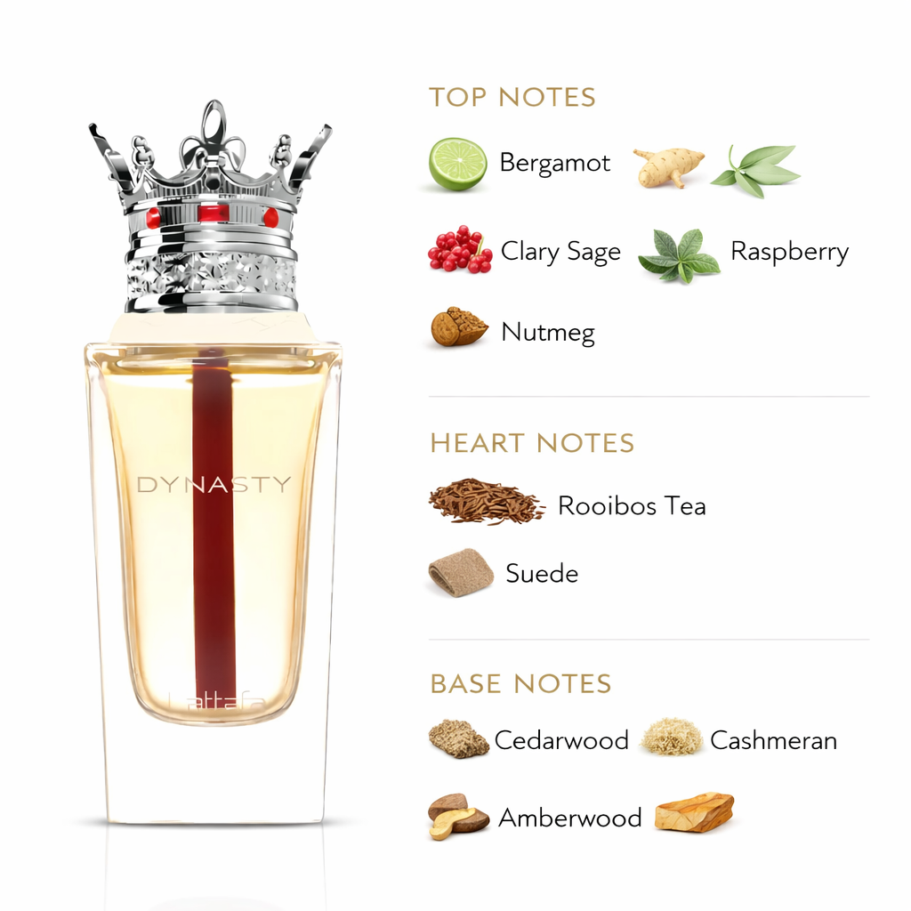 Lattafa Dynasty EDP 100ML – Fresh Spicy Woody Perfume