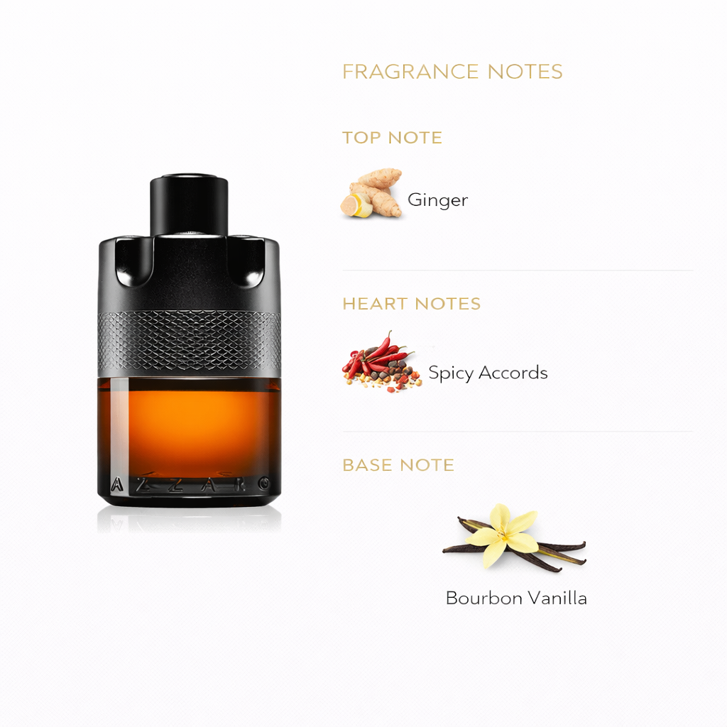 Azzaro The Most Wanted Parfum | Intense Spicy Vanilla Scent