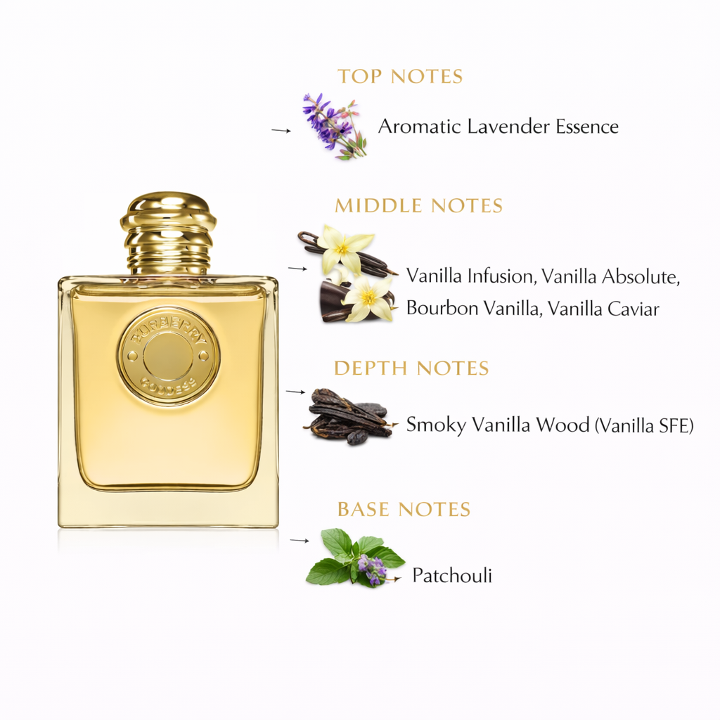 Burberry Goddess Intense Eau de Parfum | Bold Vanilla Woody Scent