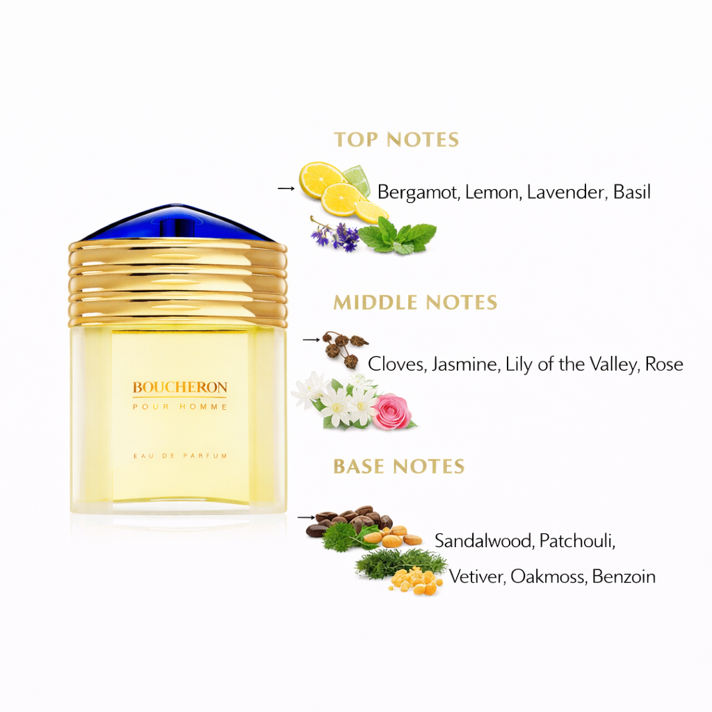 Boucheron Pour Homme Eau de Parfum | Classic Men’s Luxury Scent