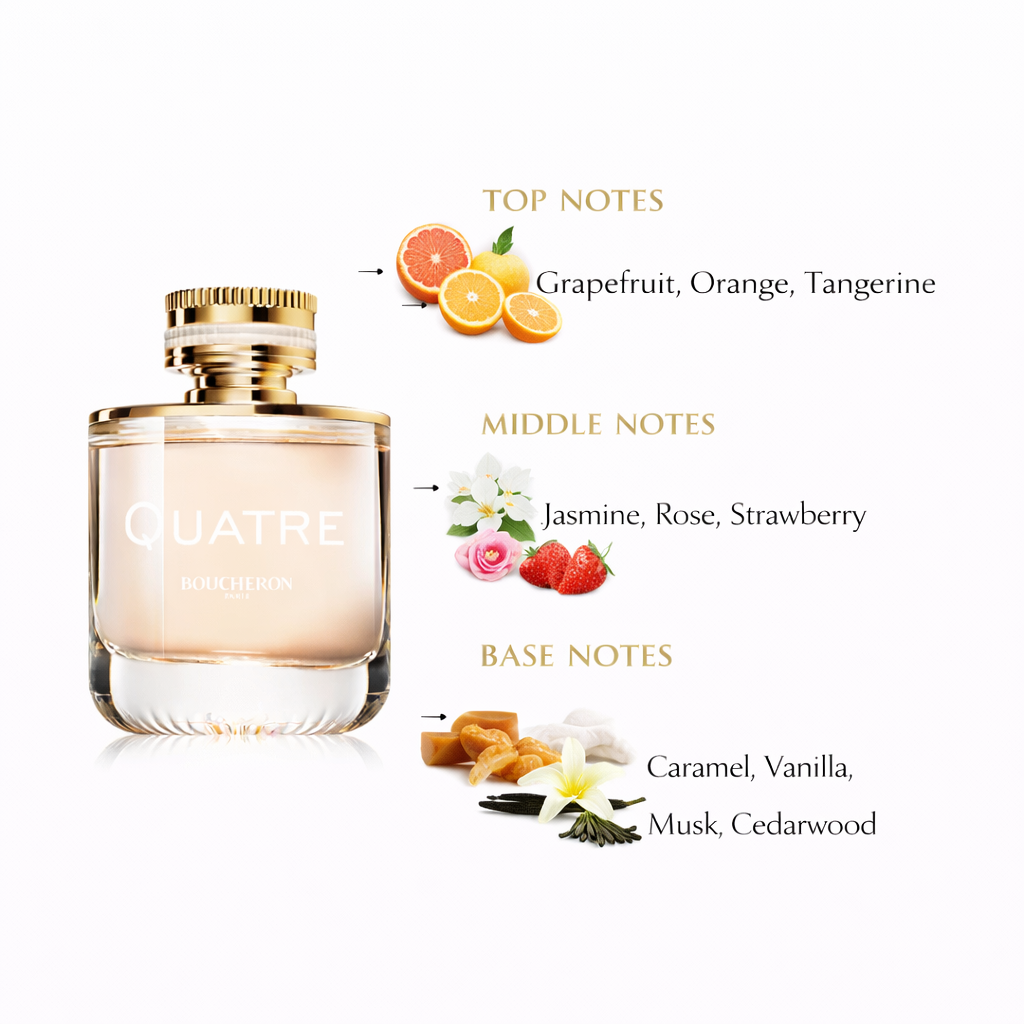 Boucheron Quatre Eau de Parfum | Modern Elegant Women’s Fragrance