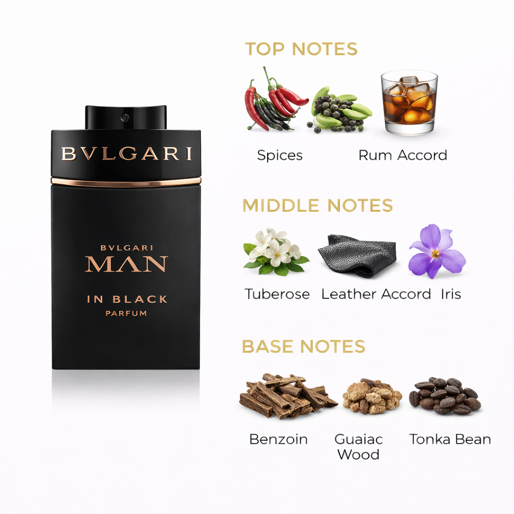 Bvlgari Man in Black Eau de Parfum | Ambery Spicy Men’s Scent