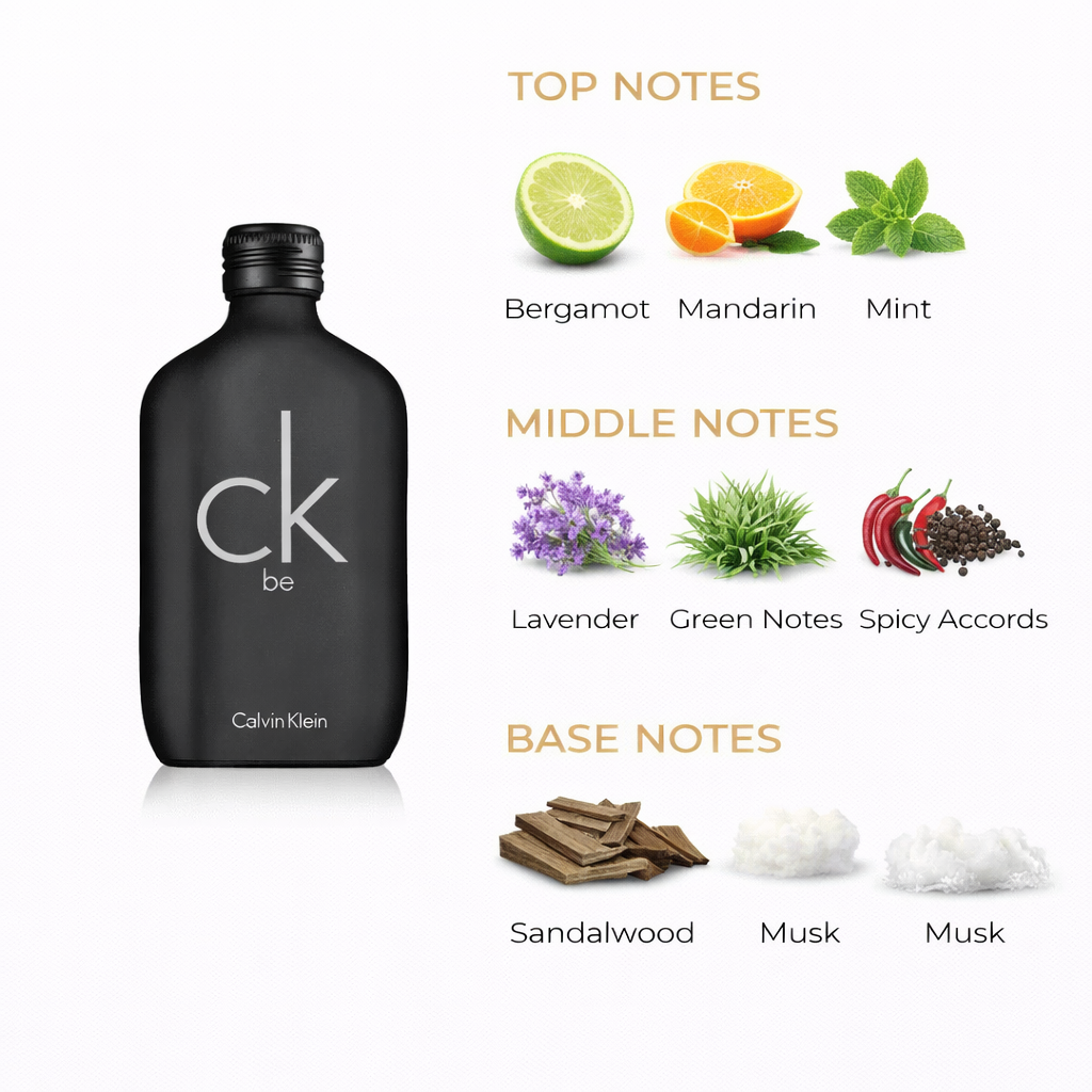 CK Be Eau de Toilette | Fresh Aromatic Unisex Fragrance