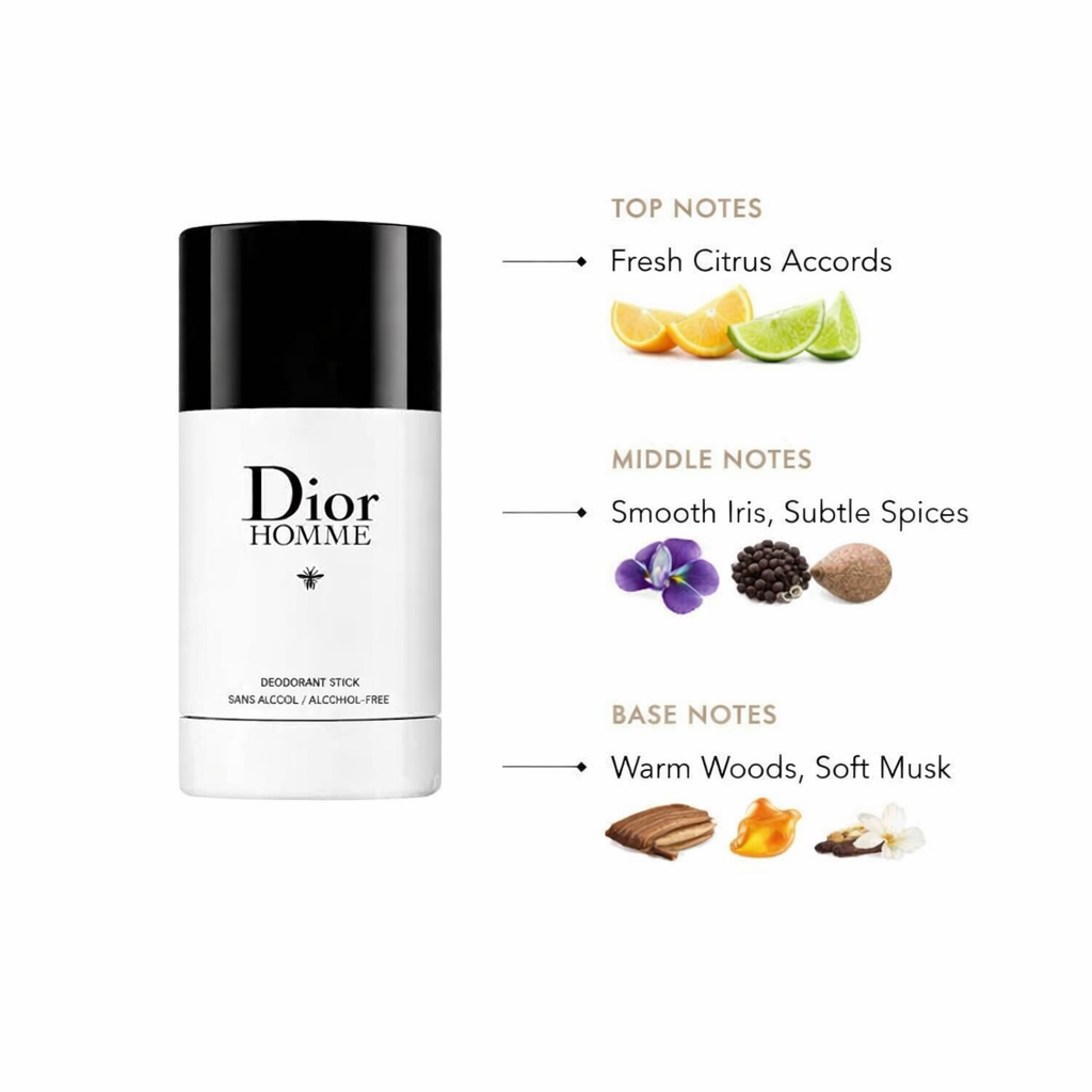 Dior Homme Deodorant Stick | Fresh Woody Protection