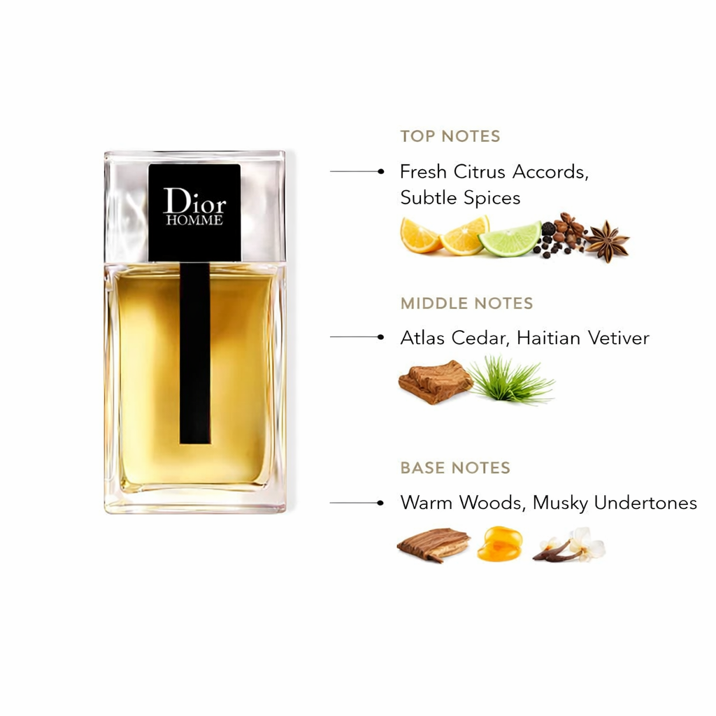 Dior Homme Eau de Toilette | Modern Woody Men’s Fragrance