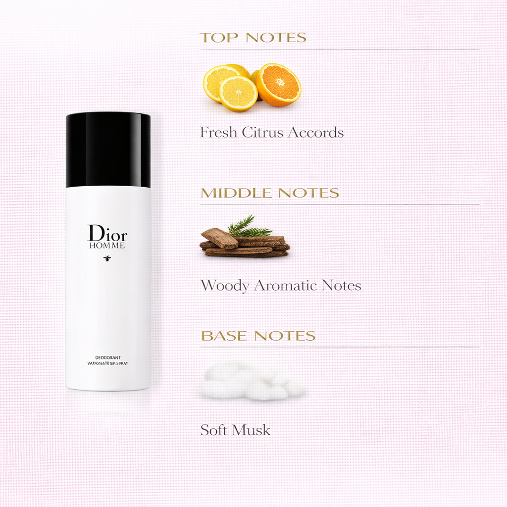 Dior Homme Spray Deodorant for Men