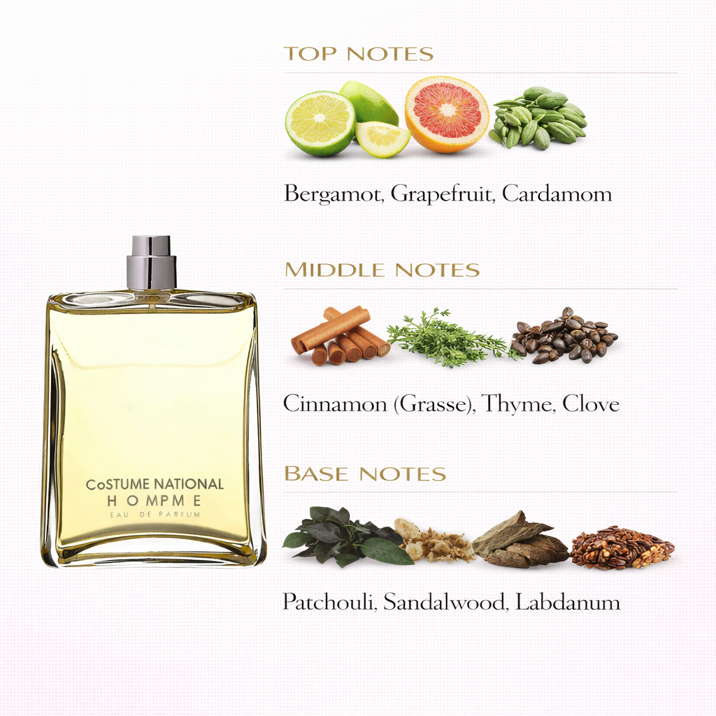 Homme Eau de Parfum for Men – Timeless Woody Spicy Fragrance