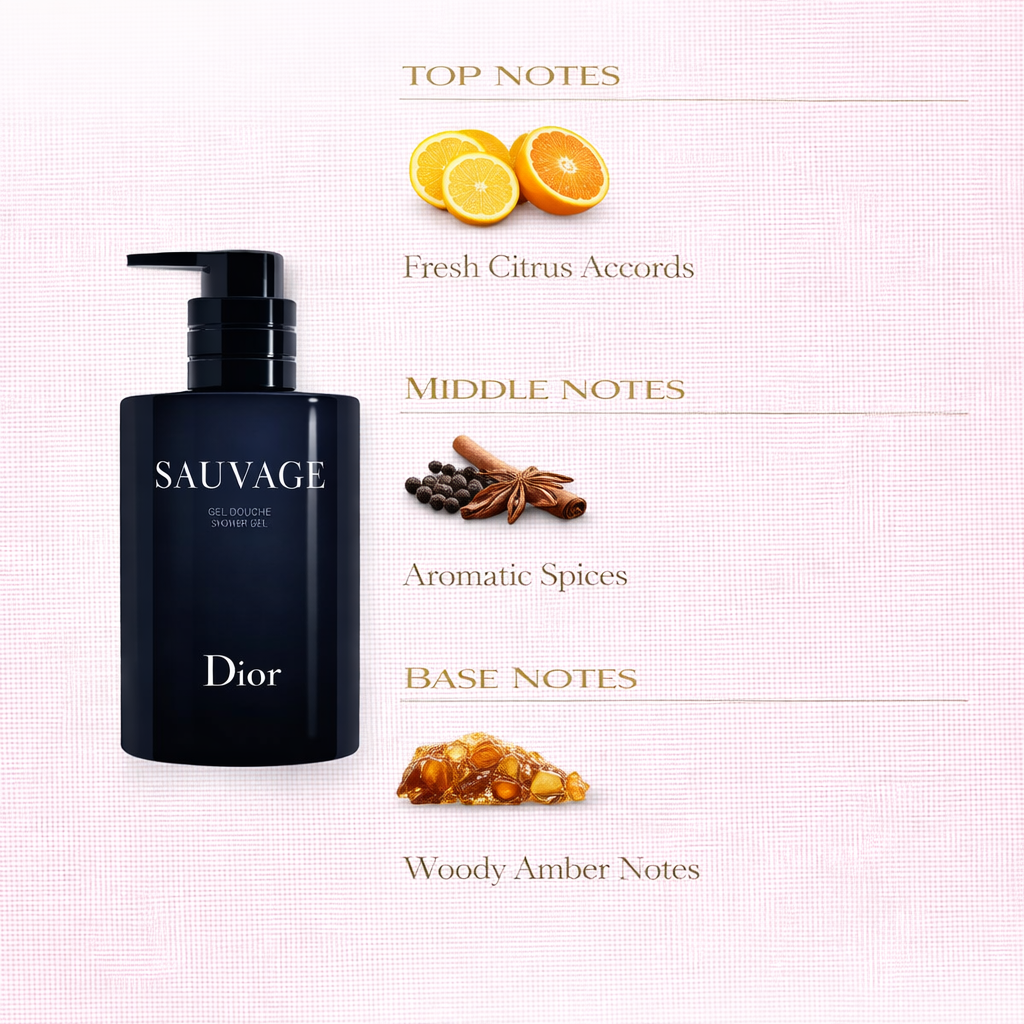 Sauvage Shower Gel for Men