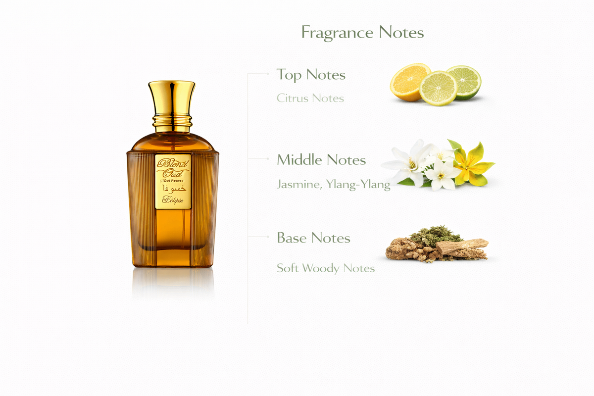 Omanluxury Eclipse Eau de Parfum | Citrus Floral Mysterious Fragrance