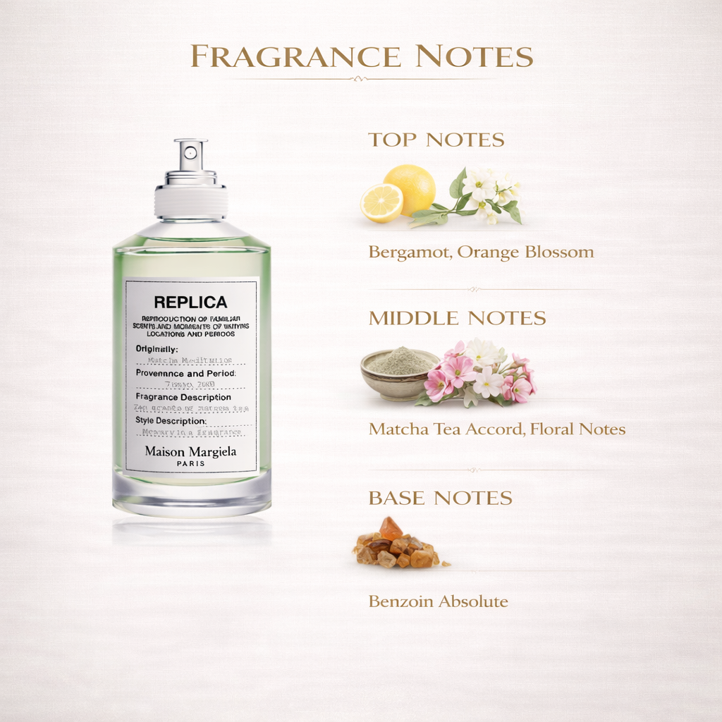 Maison Margiela Replica Matcha Meditation – Fresh Tea Floral Zen Fragrance