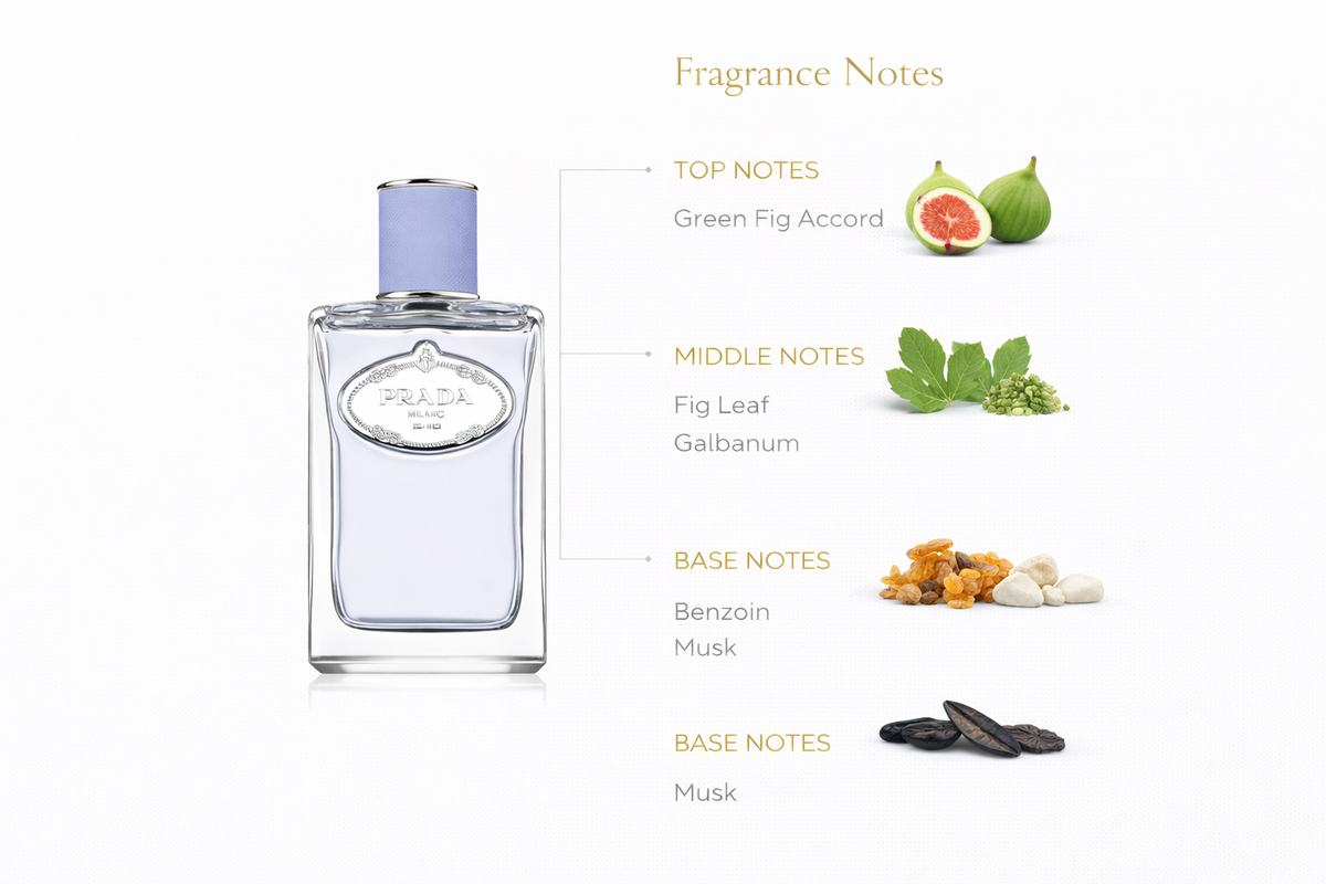 Prada Les Infusions Infusion De Figue Eau de Parfum – Unisex Fig Fragrance