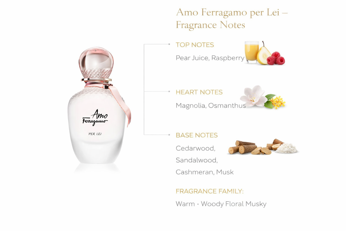 Amo Ferragamo per Lei Eau de Parfum for Women | Warm & Elegant