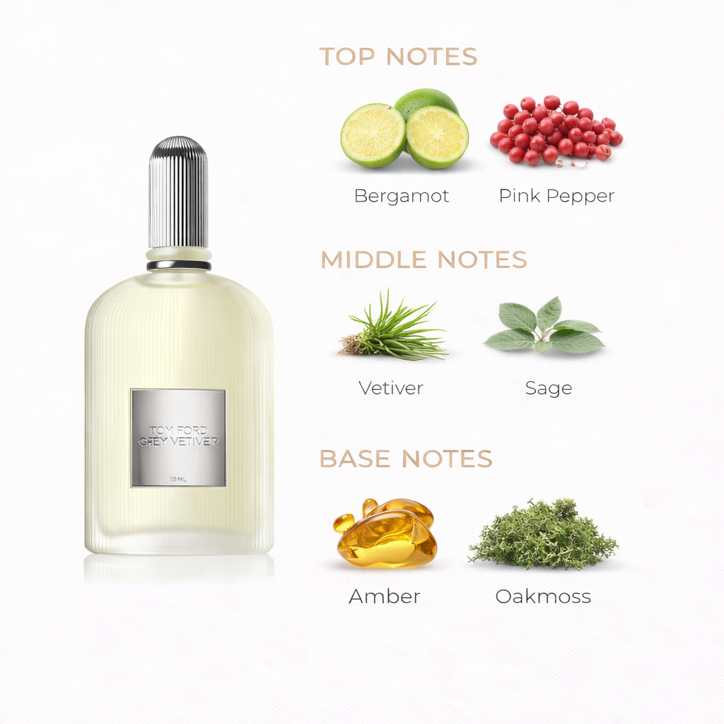 Grey Vetiver Eau de Parfum by Tom Ford