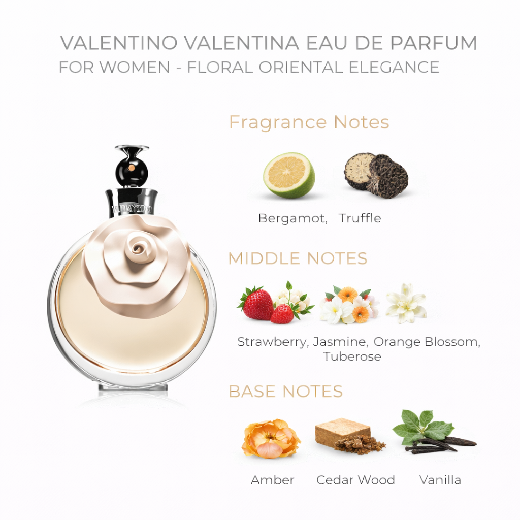 Valentino Valentina Eau de Parfum for Women – Floral Oriental Elegance
