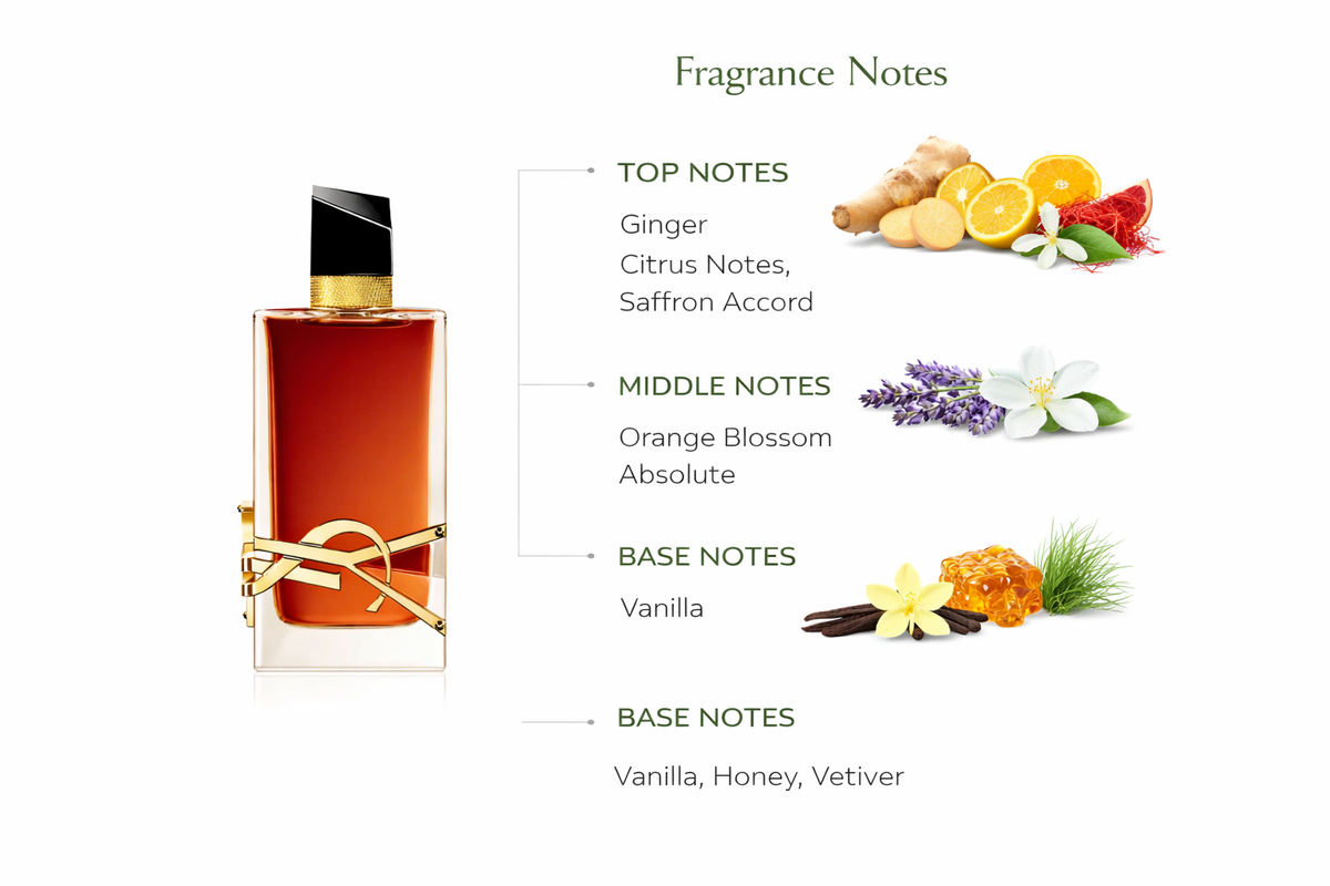 Yves Saint Laurent Libre Le Parfum for Women | Intense Spicy Floral Fragrance