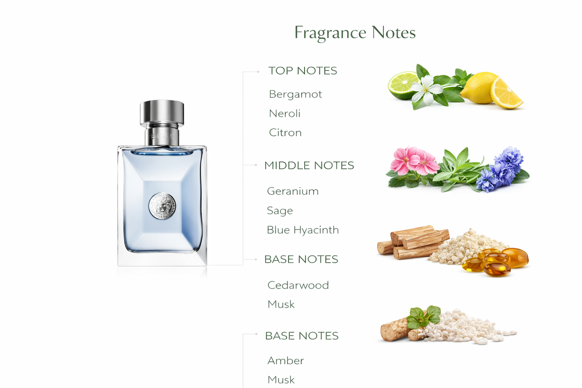 Versace Pour Homme Eau de Toilette for Men