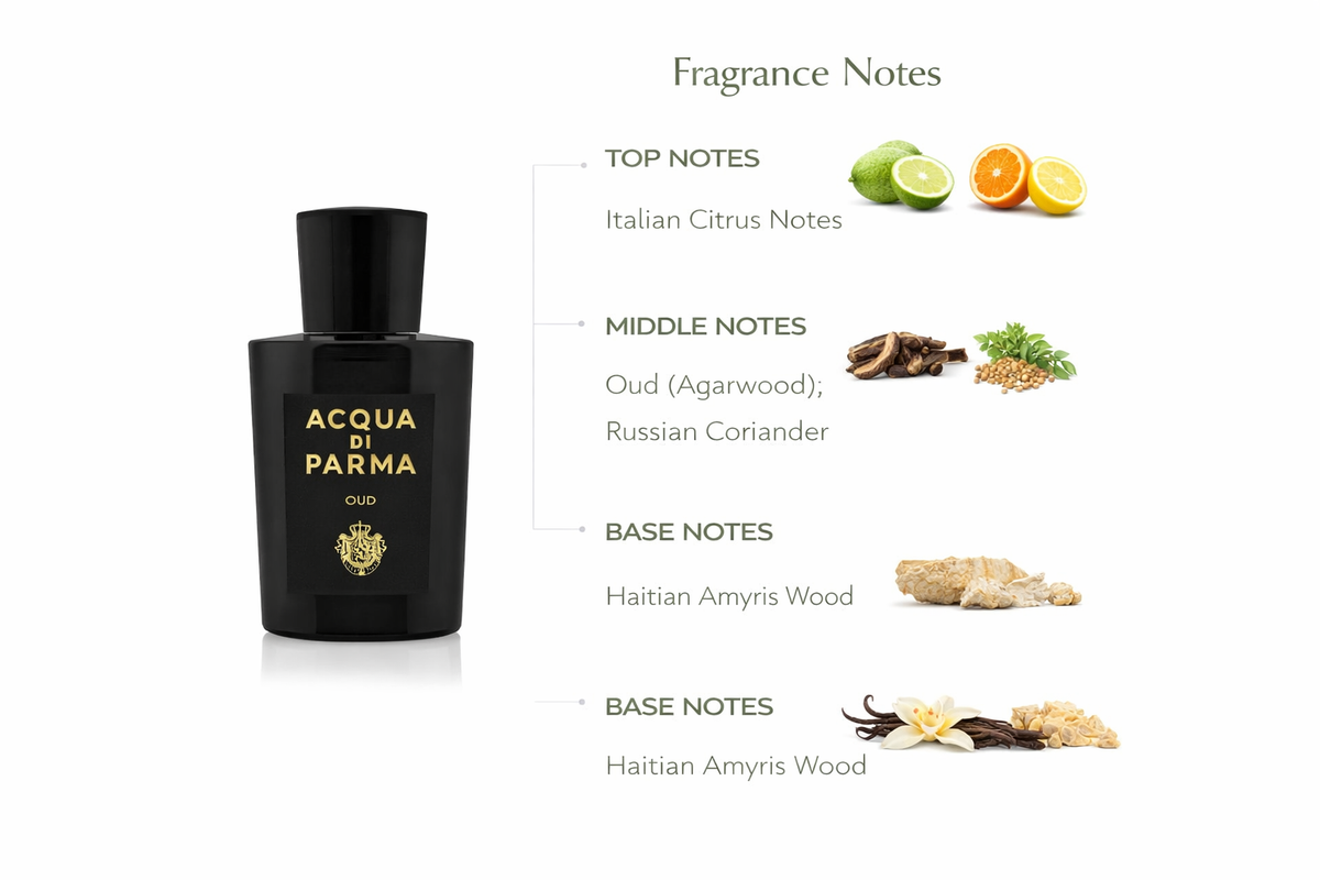 Acqua di Parma Oud Eau de Parfum | Luxurious Woody Oud Fragrance