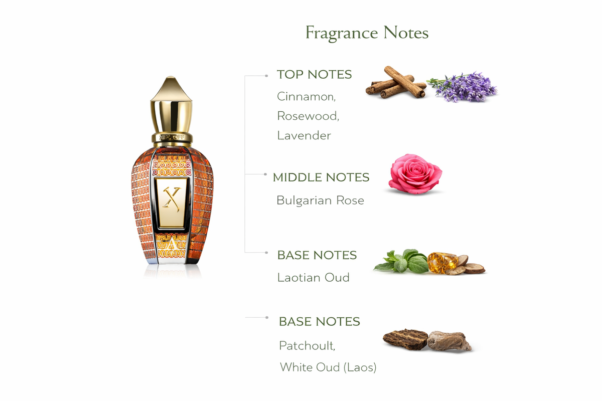 Xerjoff Alexandria III Eau de Parfum | Oud Rose Oriental Fragrance