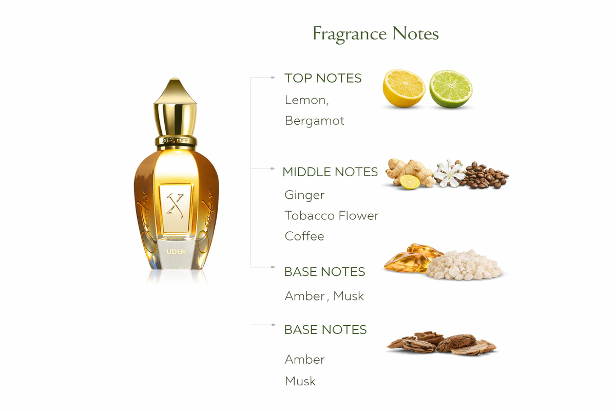 Xerjoff Uden Overdose Eau de Parfum | Powerful Citrus Fougere Fragrance
