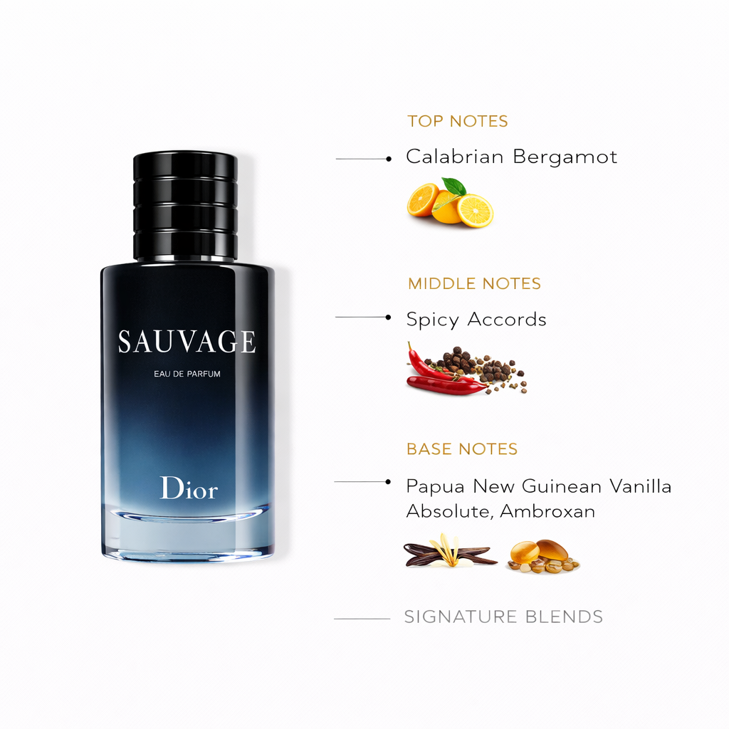 Dior Sauvage Eau de Parfum | Fresh Spicy Vanilla Scent