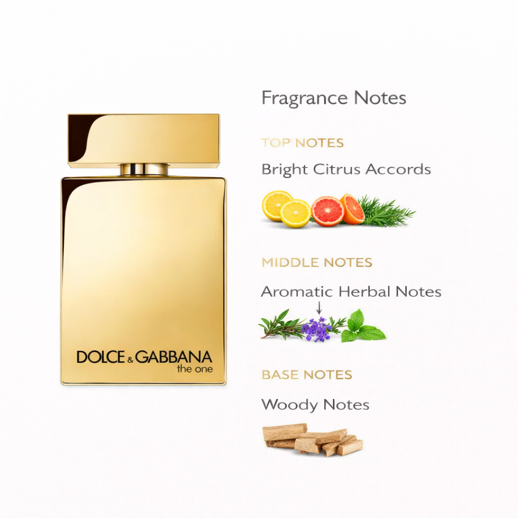 Dolce & Gabbana The One Gold EDP | Citrus Woody Men