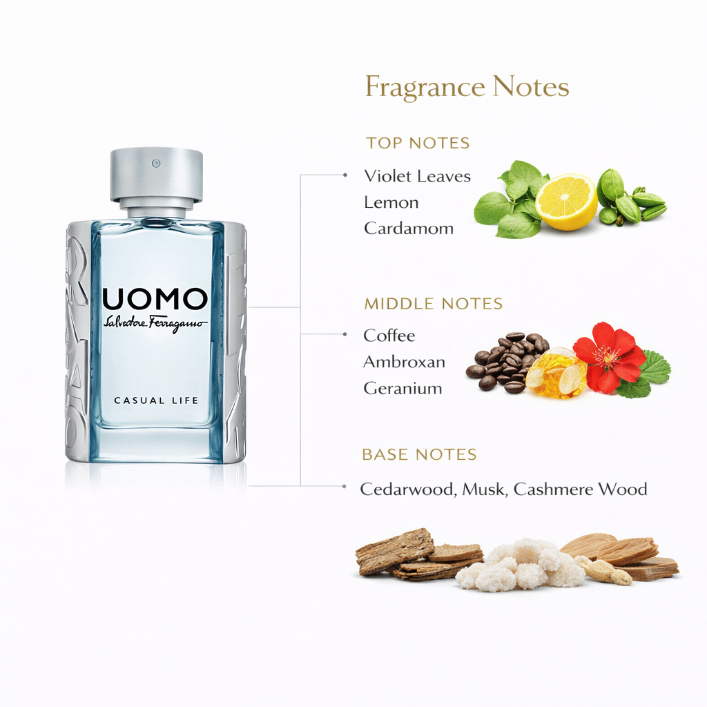 Salvatore Ferragamo Uomo Casual Life EDT for Men