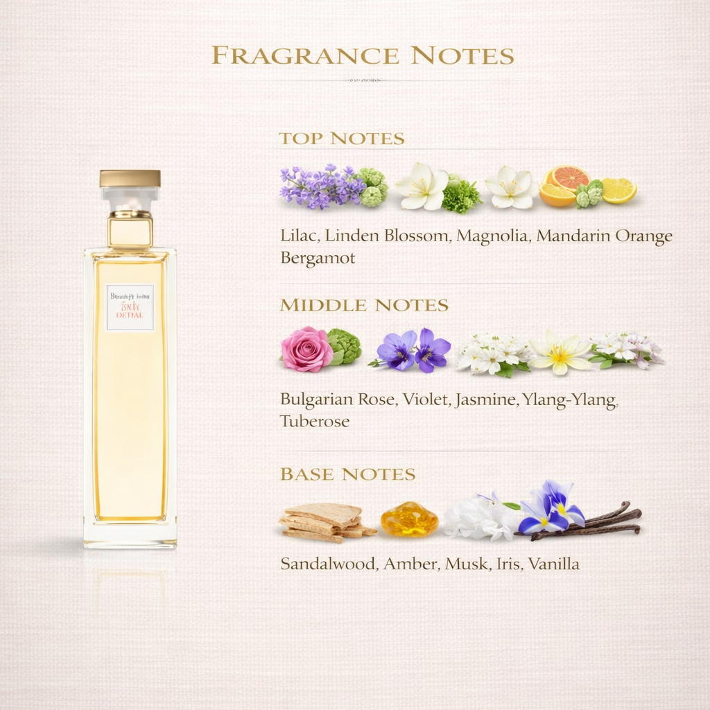 Elizabeth Arden 5th Avenue Eau de Parfum – Elegant Floral Women’s Fragrance