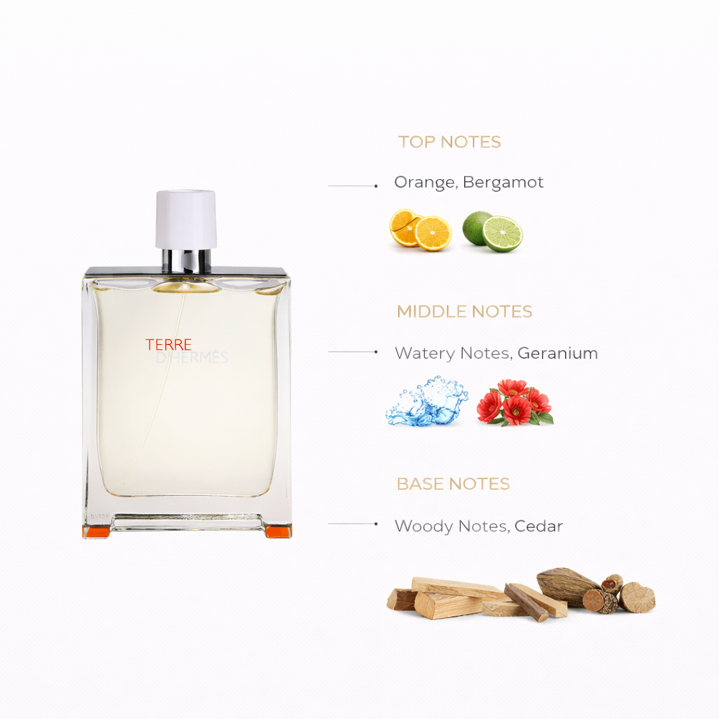 Terre d’Hermès Eau Très Fraîche – Fresh Citrus Woody Fragrance for Men
