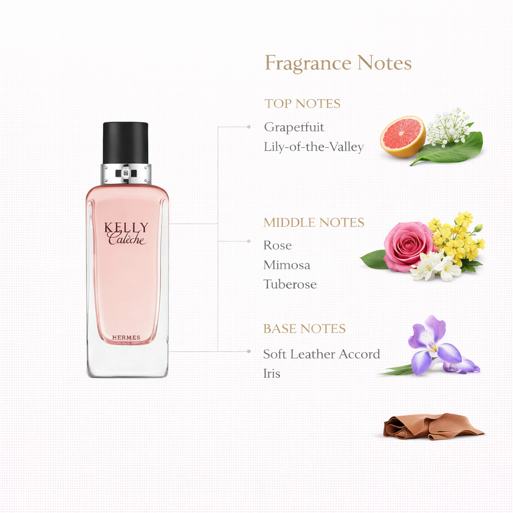 Kelly Calèche by Hermès | Floral Leather Fragrance for Women