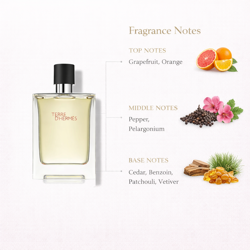Terre d’Hermès Eau de Toilette | Woody Spicy Men’s Fragrance
