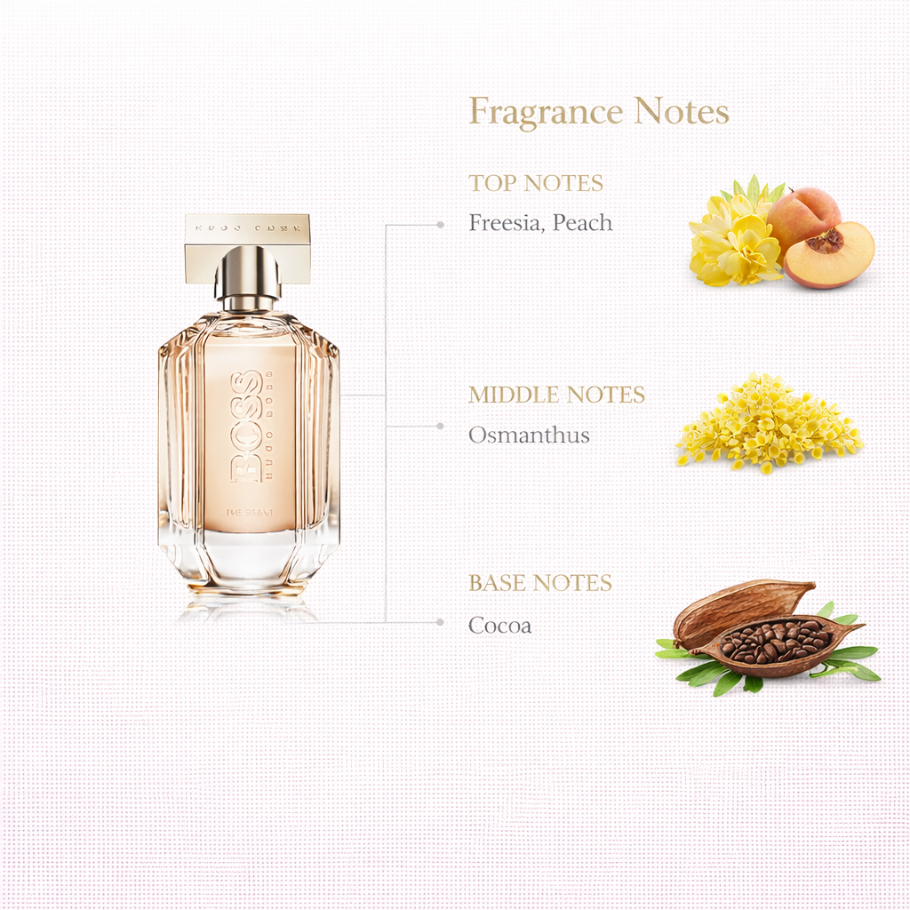Boss The Scent Eau de Parfum for Women by Hugo Boss | Floral Fruity Seductive Fragrance