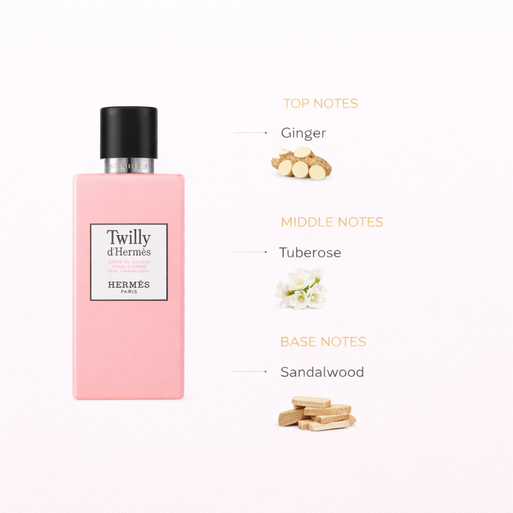 Twilly d’Hermès Foaming Cream – Spicy Floral Scented Body Cleanser for Women