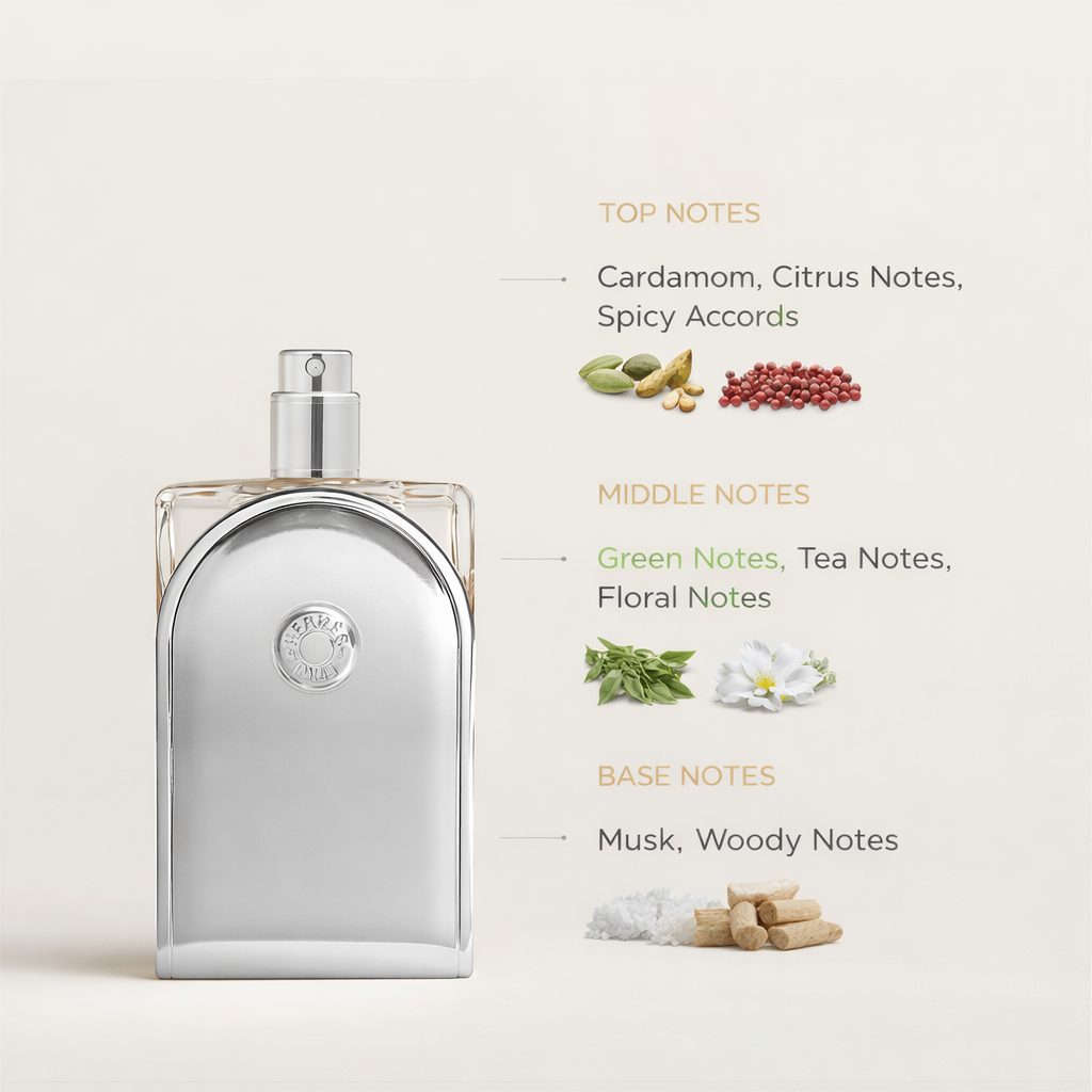 Voyage d’Hermès Eau de Toilette – Fresh Floral Woody Unisex Fragrance