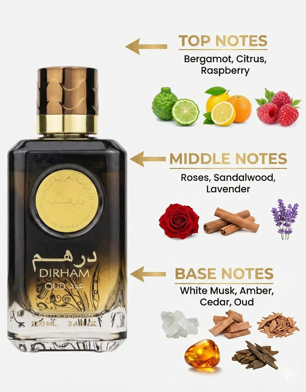 Ard Al Zaafaran Dirham Oud Eau De Parfum 100ml