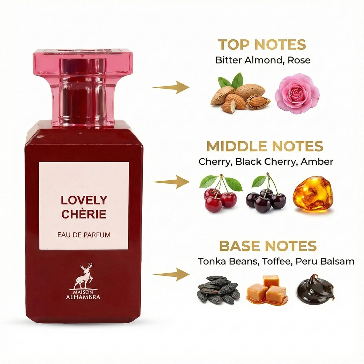 Maison Alhambra Lovely Cherie EDP for Women 80ML