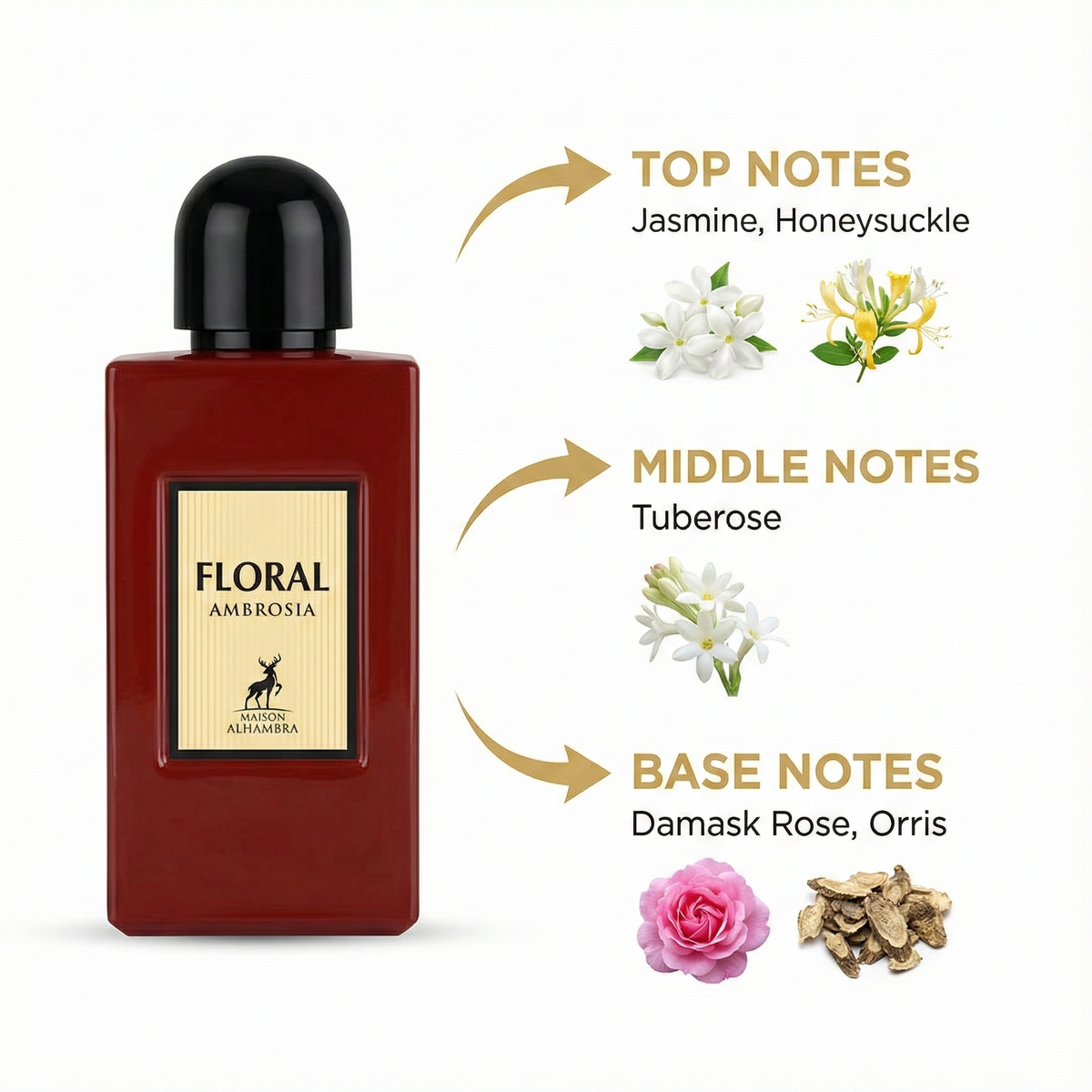 Maison Alhambra Floral Ambrosia EDP for Women 100ML