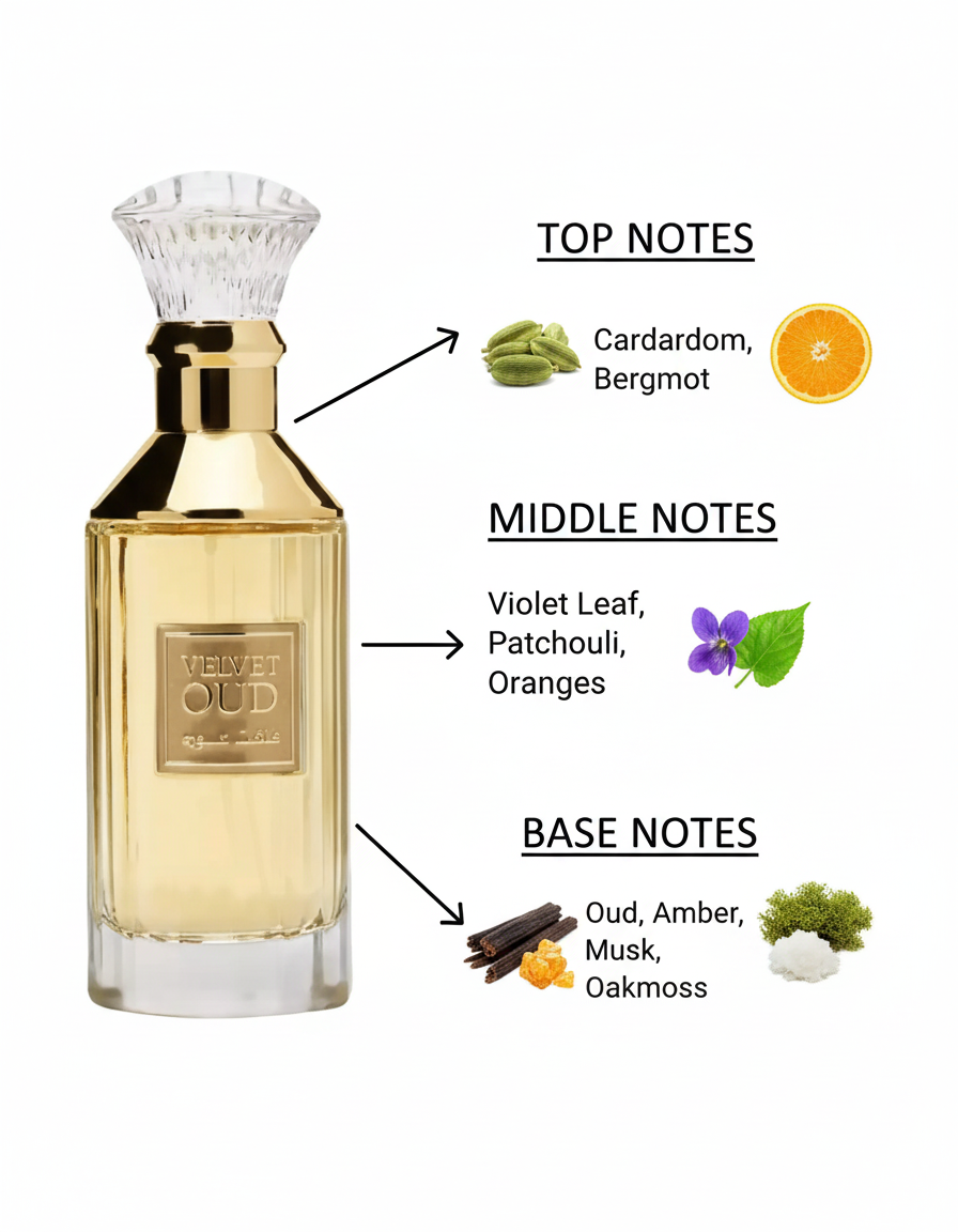 Lattafa Velvet Oud Eau de Parfum 100ML