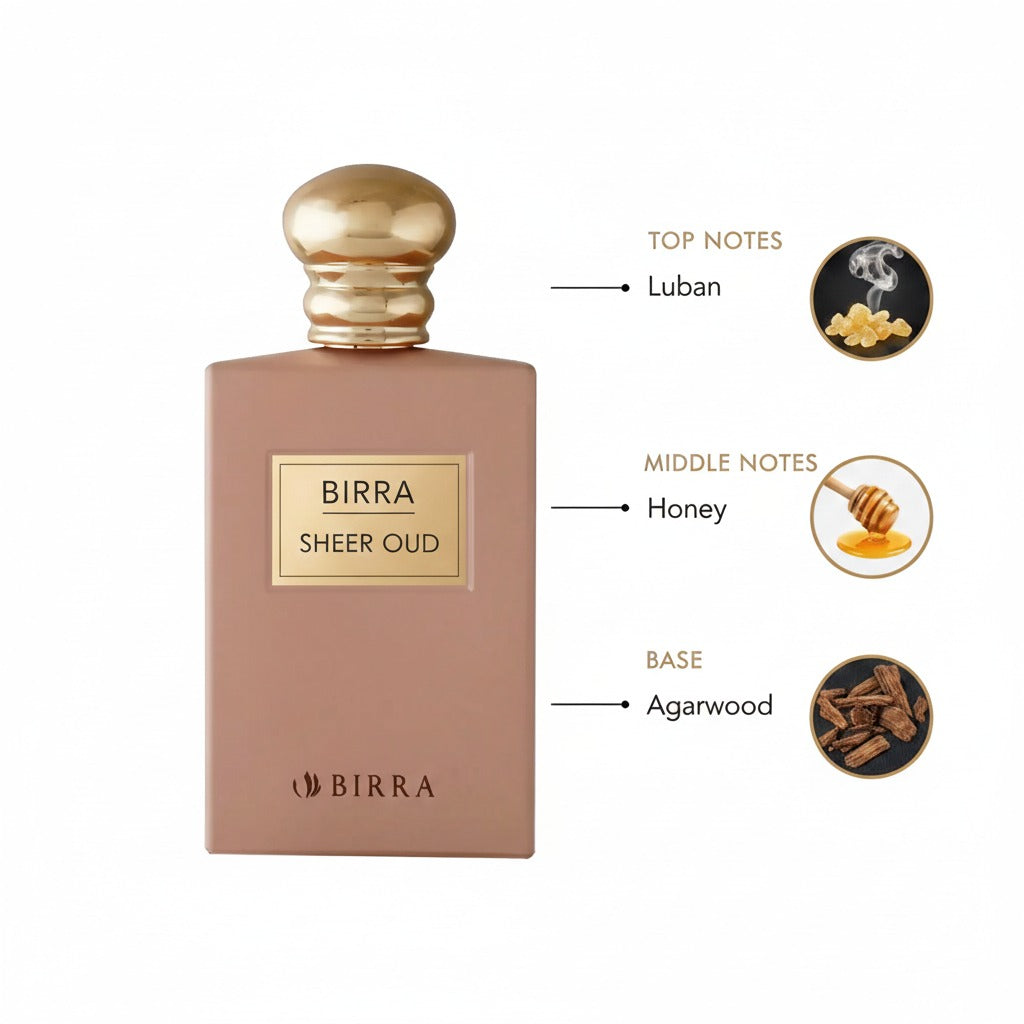 Birra Sheer Oud Eau De Parfum 50ML
