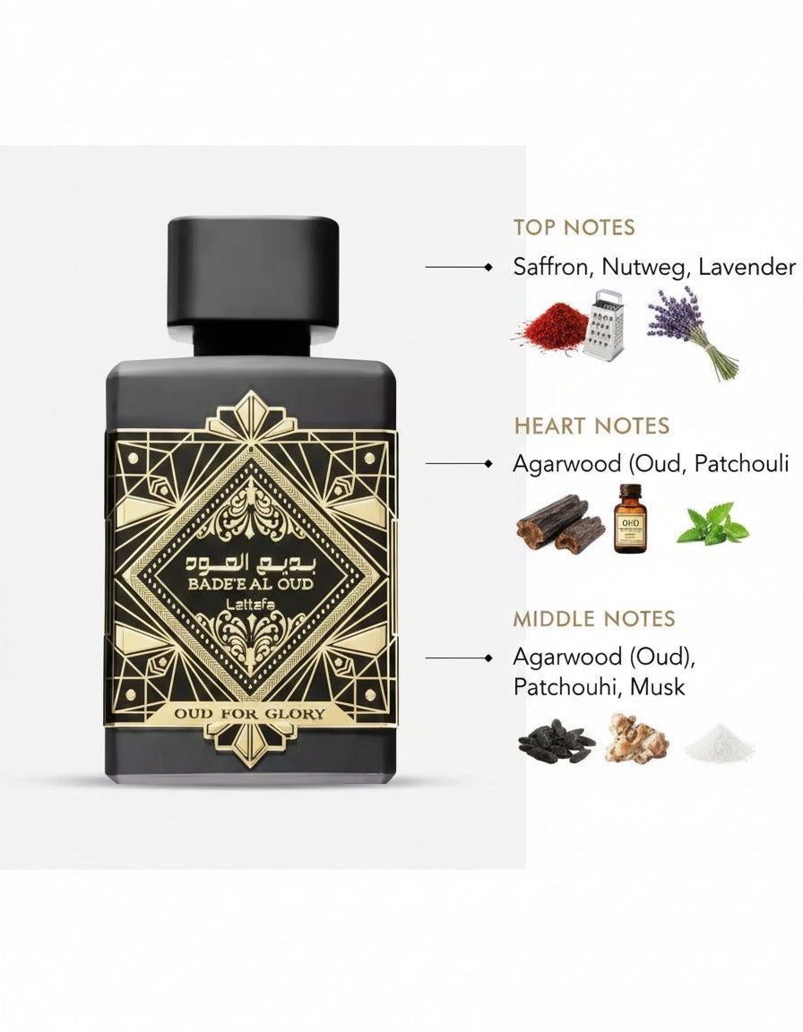 Lattafa Oud For Glory Badee Al Oud EDP 100ML