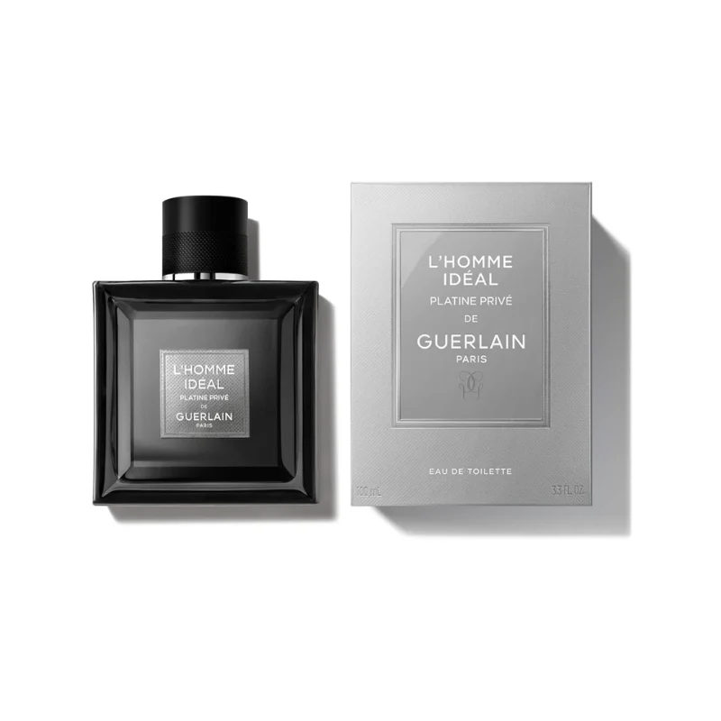 Guerlain L’Homme Idéal Platine Privé – Fresh Green Almond & Vetiver Fragrance