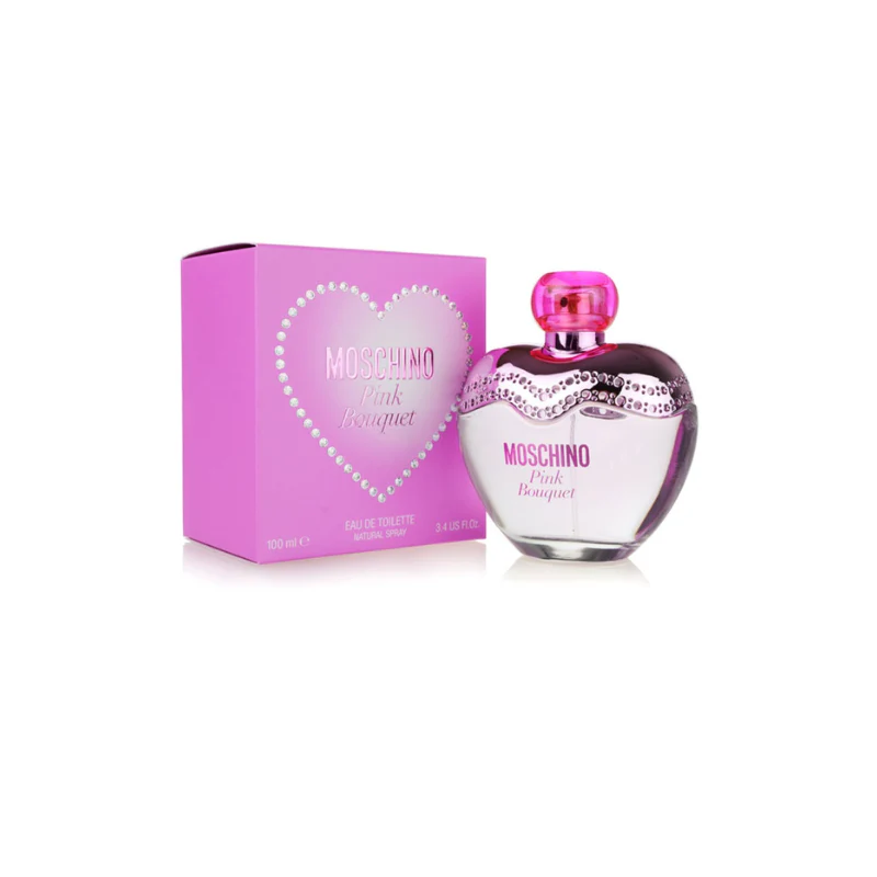 Moschino Pink Bouquet Eau de Toilette for Women – Fruity Floral Charm