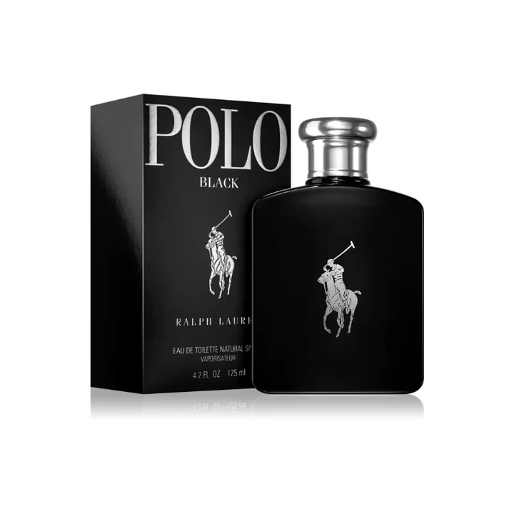 Ralph Lauren Polo Black Eau de Toilette for Men | Woody Aromatic Fragrance