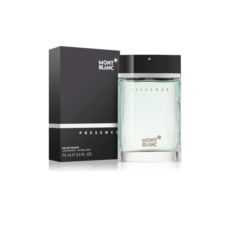 Montblanc Presence Eau de Toilette for Men – Spicy Woody Elegance