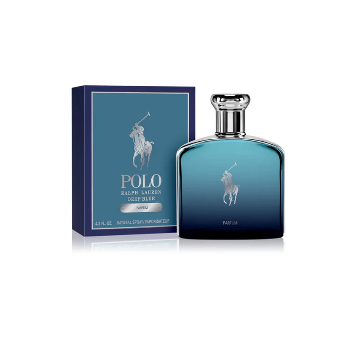 Ralph Lauren Polo Blue Deep Blue Eau de Parfum for Men | Intense Aquatic Fragrance