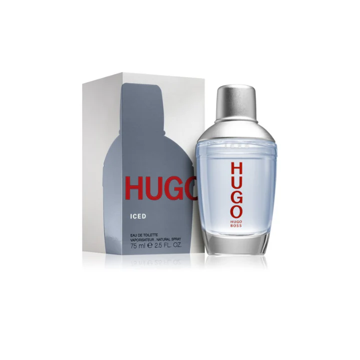 HUGO Iced Eau de Toilette by Hugo Boss | Icy Fresh Aromatic Fragrance for Men