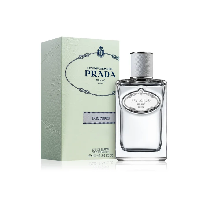 Prada Les Infusions Infusion Iris Cèdre Eau de Parfum – Unisex Floral Woody Fragrance