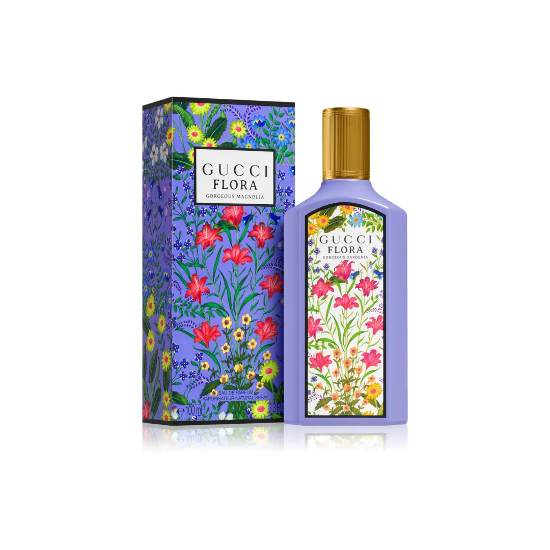 Gucci Flora Gorgeous Magnolia Eau de Parfum – Elegant Floral Scent