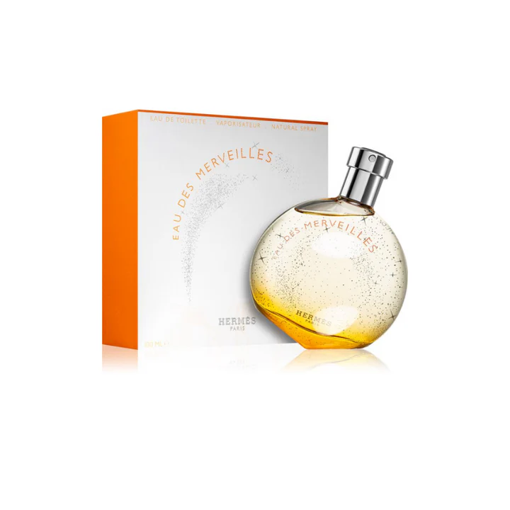 Hermès Eau des Merveilles Eau de Toilette – Warm Amber Woody Fragrance for Women