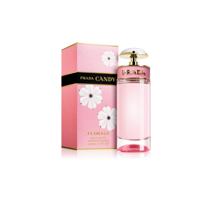 Prada Candy Florale Eau de Toilette for Women – Fresh Floral Fruity Fragrance